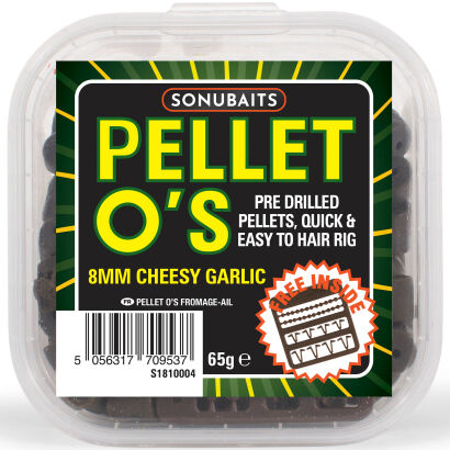 Pellet Sonubaits O'S - Cheesy Garlic 8mm 65g