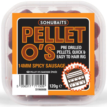 Pellet Sonubaits O'S - Spicy Sausage 14mm 120g