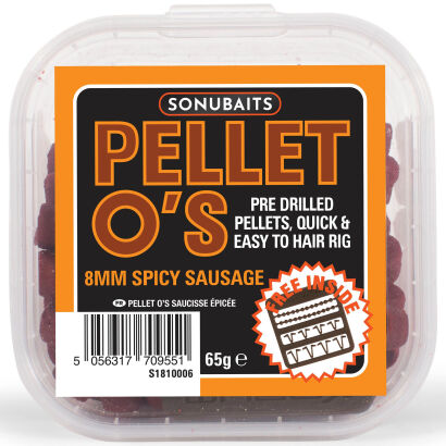Pellet Sonubaits O'S - Spicy Sausage 8mm 65g