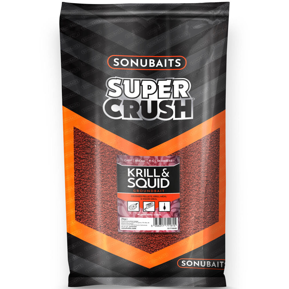 Zanęta Sonubaits Supercrush - Krill & Squid 2kg