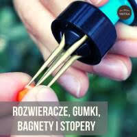 Rozwieracze, gumki, bagnety i stopery