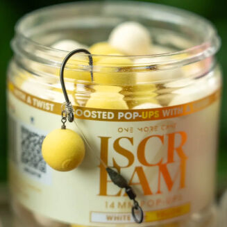 Kulki One More Cast IScream Boosted Fluoro Pop Up White & Yellow 14mm - 2