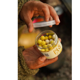 Kulki One More Cast IScream Boosted Fluoro Pop Up White & Yellow 14mm - 3