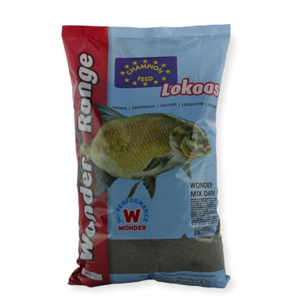 Zanęta Lokaas Champion Feed Wonder 2kg - Mix Dark 