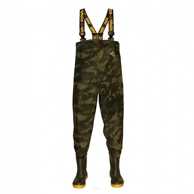 Vass 785 Series Chest Camo Wader r.40