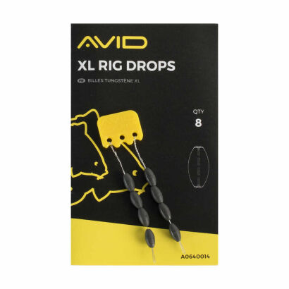 Stopery dociążające Avid Do Zestawów Karpiowych Rig Drops - XL