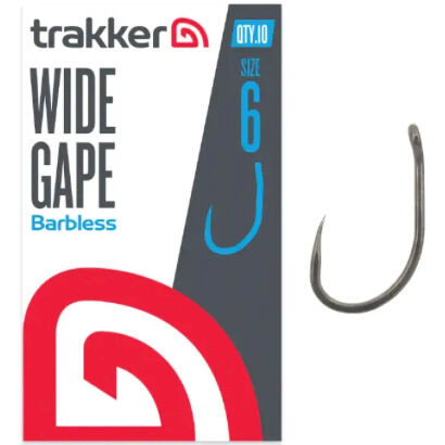 Haczyki Trakker Wide Gape Hooks Barbless - 6