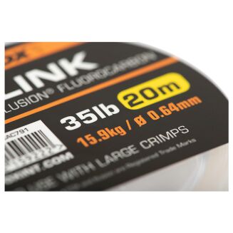 Fluorocarbon przyponowy Fox Edges Link Crimpable Illusion Fluorocarbon 35lb 20m - 3