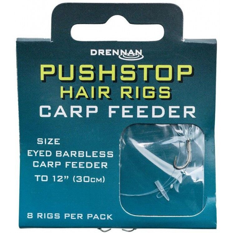 Haczyki Drennan z przyponem - Hair Rig Carp Feeder #10
