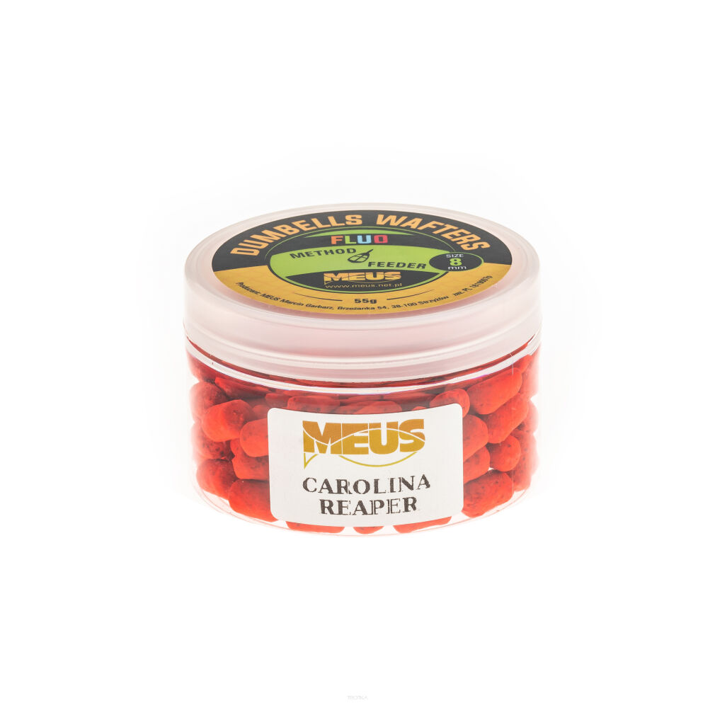 Dumbells Meus Fluo Wafters 8mm - Carolina Reaper