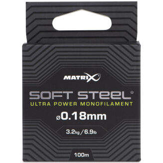 Żyłka Matrix Soft Steel Ultra Power Monofilament 0.18mm 100m - 2