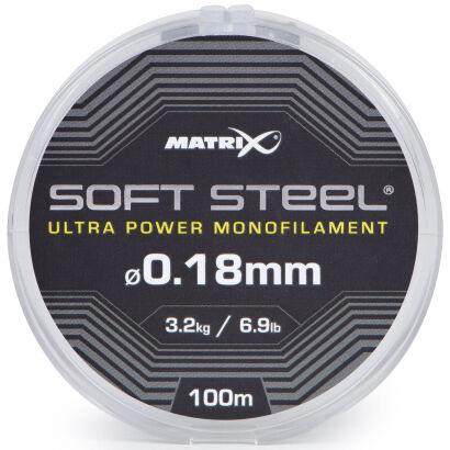Żyłka Matrix Soft Steel Ultra Power Monofilament 0.18mm 100m