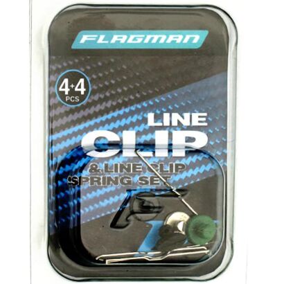 Klipsy Do Kołowrotków Flagman Line Clip Set