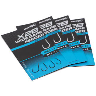 Haczyki Matrix X2B Wide Gape Feeder Barbed - 12 - 4