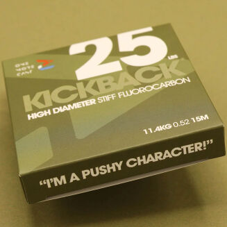 Fluorocarbon One More Cast Kickback High Diameter Stiff Fluorocarbon 0,62mm 30lb 15m - 5