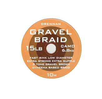 Plecionka przyponowa Drennan - Gravel Braid 12lb - 10m/5,4kg - 2