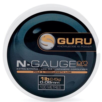 Żyłka Guru N-Gauge Pro 100m - 0.08mm / 1lb