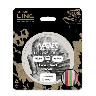 Vagner Slime Line 8X Reflex Multicolor 0.60mm 300m plecionka