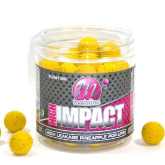 Kulki Mainline High Impact Leakage Pop-Ups Boilies Pineapple 15mm