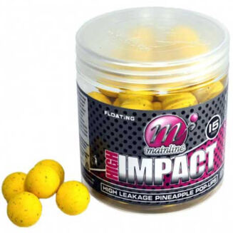 Kulki Mainline High Impact Leakage Pop-Ups Boilies Pineapple 15mm