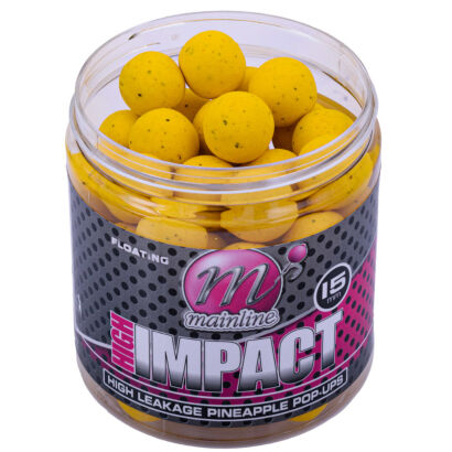 Kulki Mainline High Impact Leakage Pop-Ups Boilies Pineapple 15mm