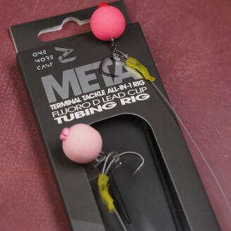 Przypon One More Cast Surrender All-In-1 Rigs Blend Tubing Fluoro D Rig Horseshoe Barbless - 4 - 2