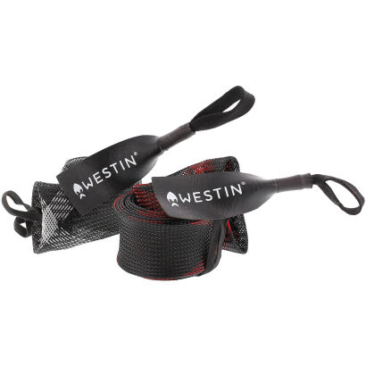 Osłona Na Wędkę Westin Rod Cover Fits Spin Rods Uo To 7ft/ 210cm Black/ Red