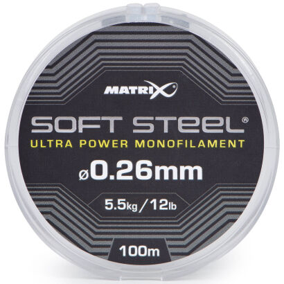 Żyłka Matrix Soft Steel Ultra Power Monofilament 0.26mm 100m