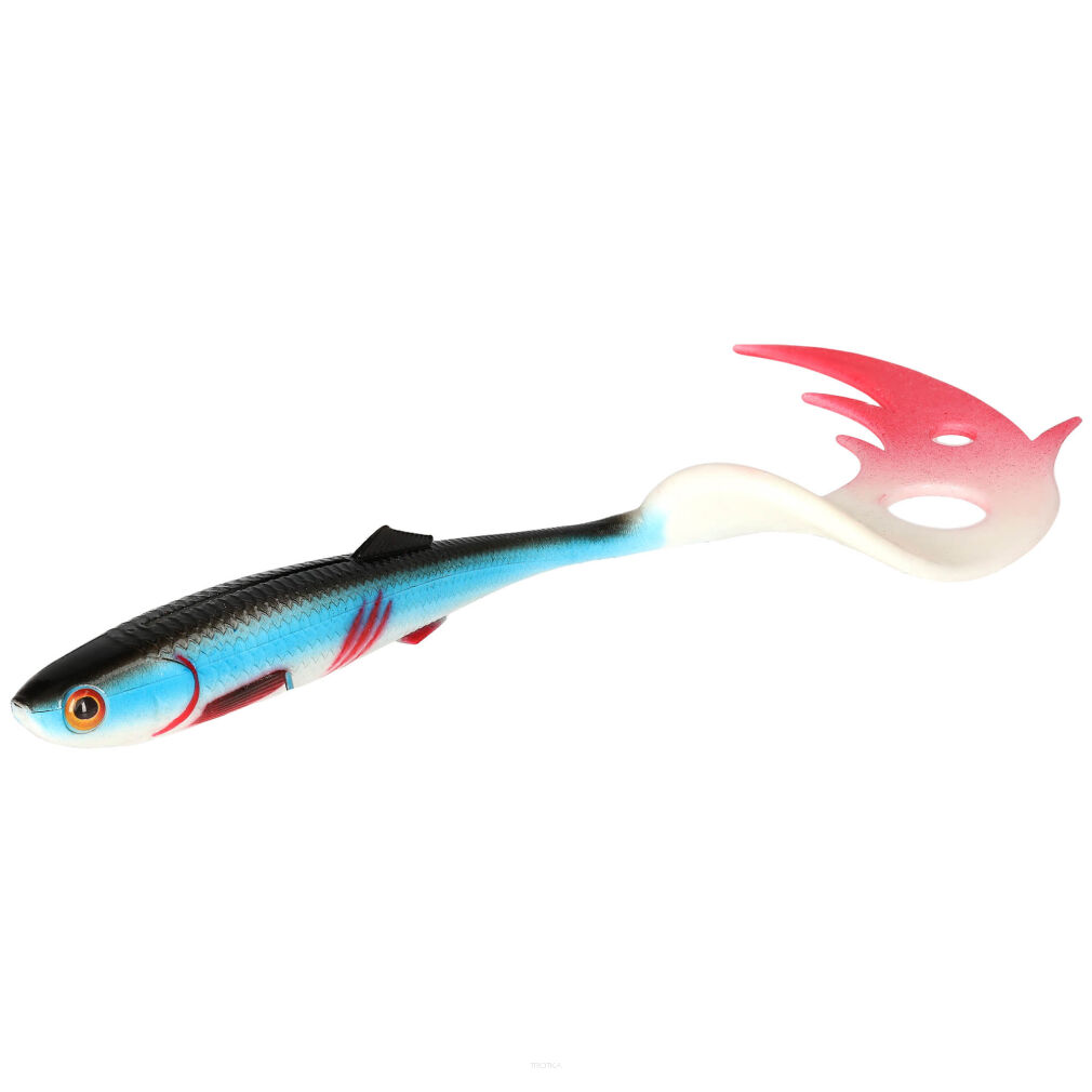 Guma Mikado Sicario Pike Tail 24cm / 67g / Bleeding Blue