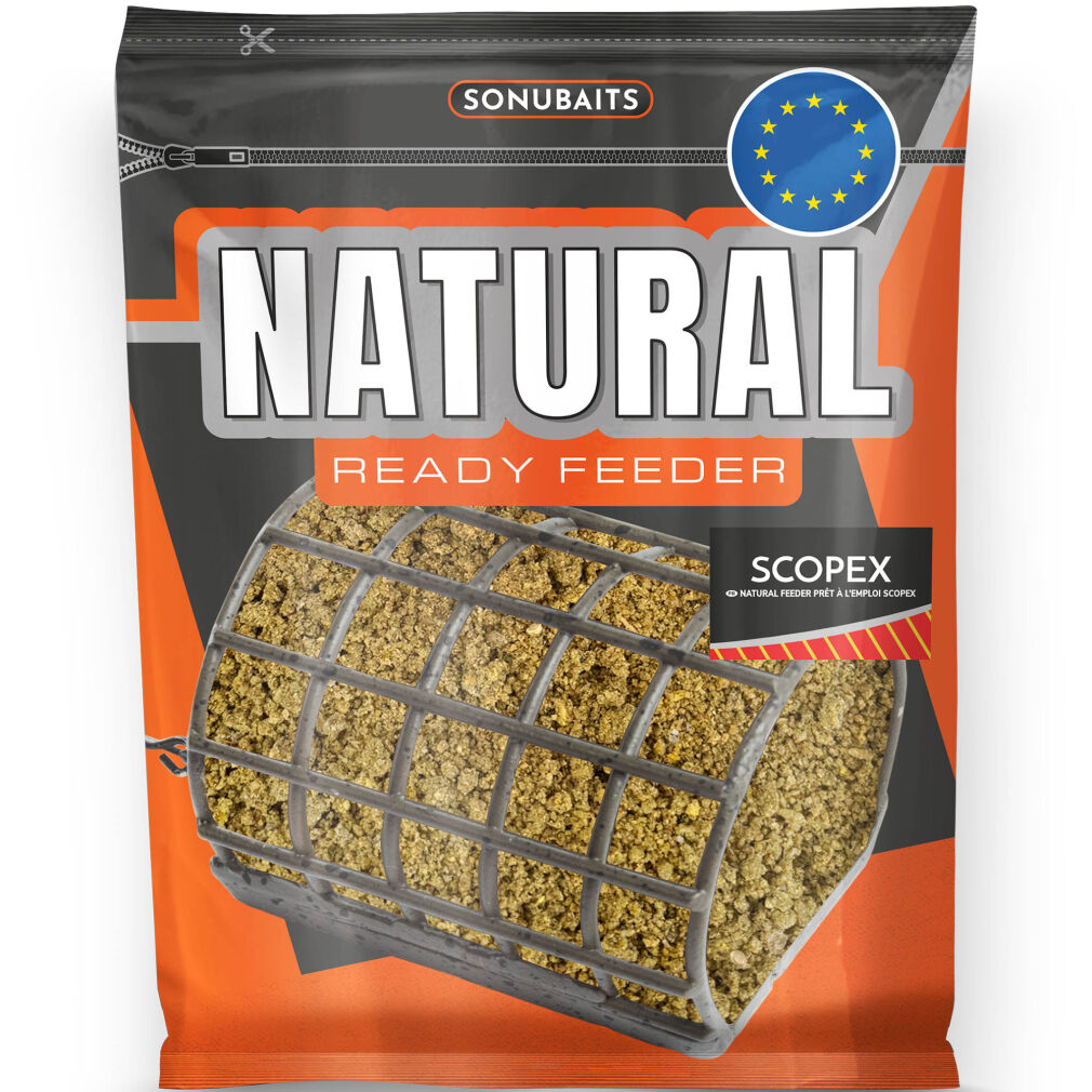Zanęta Sonubaits Natural Ready Feeder Scopex 750g