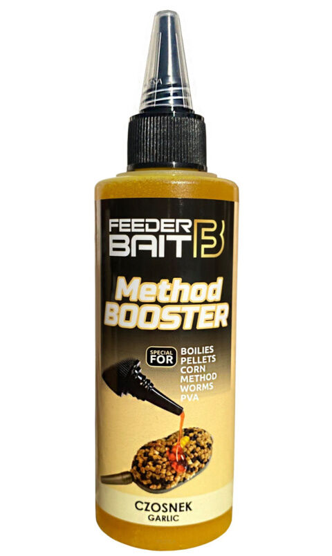 Liquid do metody Feeder Bait Method Booster - Czosnek 100ml