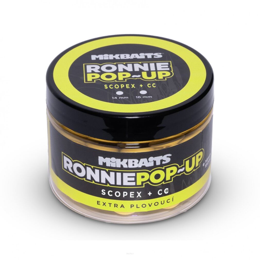 Kulki pływające MikBaits Ronnie pop-up 150ml - Scopex + CC 16mm