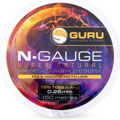 Żyłka Guru N-Gauge Super Natural Clear 0.26mm