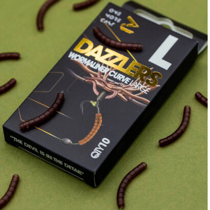 Pozycjonery One More Cast Dazzlers Wormaliner Curve - Large