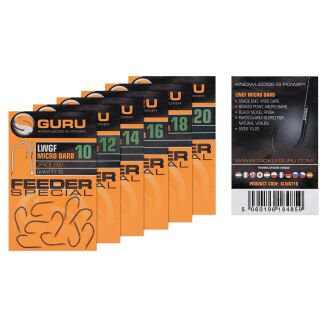Haczyki Guru LWGF Micro Barb Spade End Feeder Special - 16 - 2