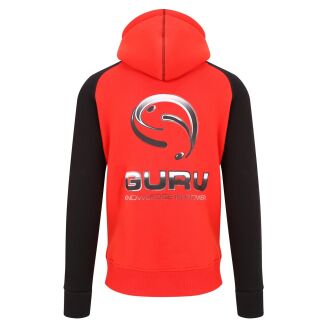 Bluza Z Kapturem Guru Hoodie Red/Black - M - 2