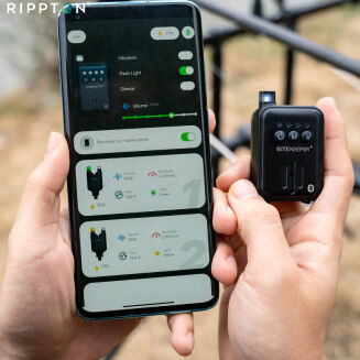 Zestaw Sygnalizatorów Rippton BiteKeeper PRO 3+1 Bite Alarm Black - 3