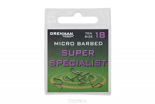 Haczyki Drennan Micro Barbed - Super Specialist #12