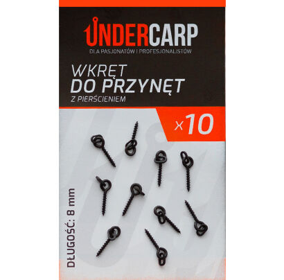 Wkręt do przynęt z pierścieniem 8 mm