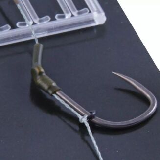 Przypon Korda DF Wide Gape 2 Barbed Soft N-Trap Coated 30lb 13.6kg - 3