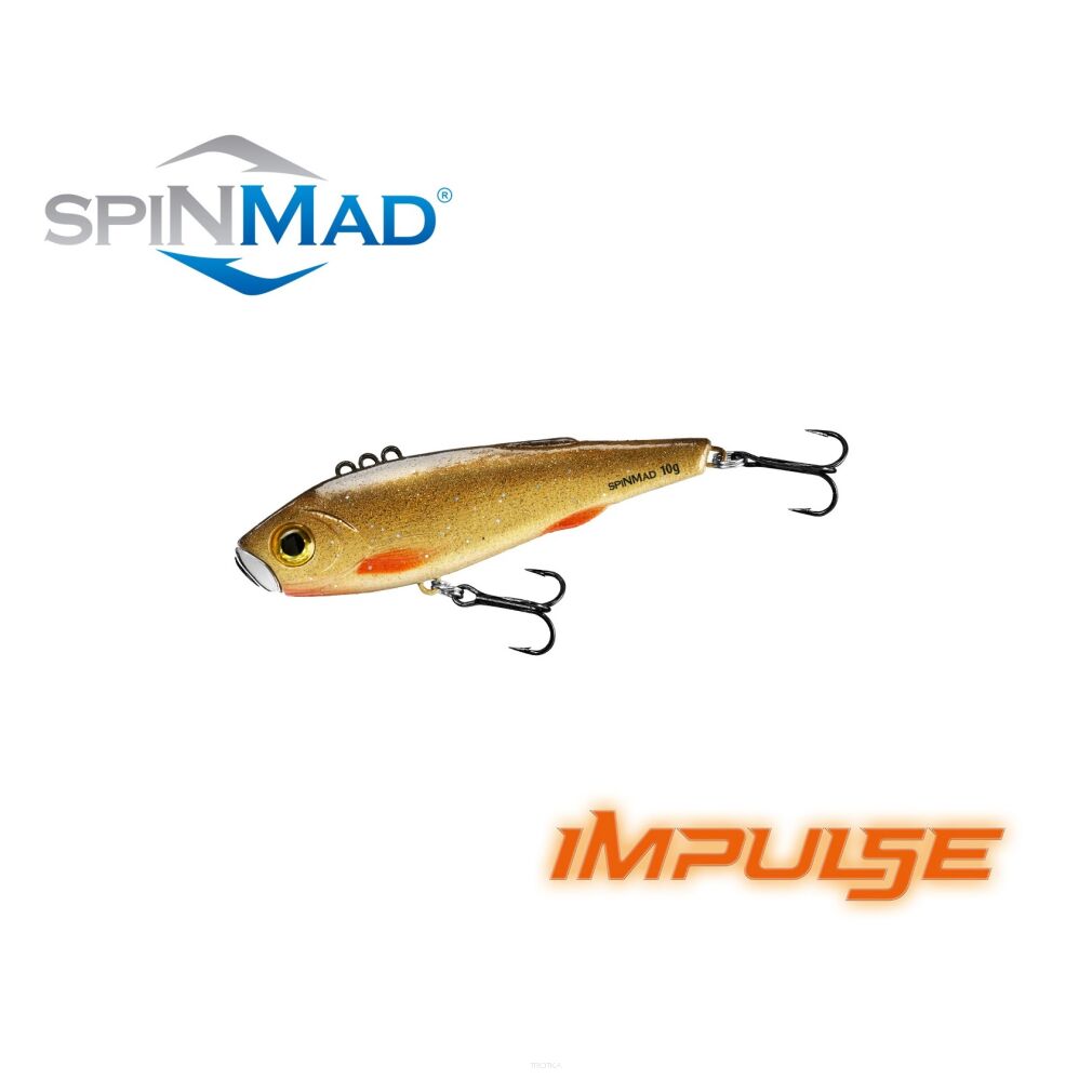 Cykada Spinmad Impulse 10g - Złoto-czerwony / 2602