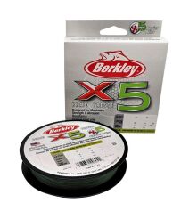 Berkley Plecionka x5 0.17mm 9.1kg 150m Low-Vis Green