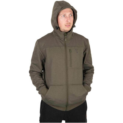 Kurtka Fox Collection Soft Shell Jacket Green Black - S