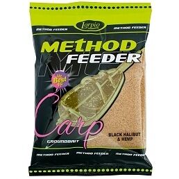 Zanęta Lorpio Method Feeder - Black Halibut&Hemp 700g ZA-LO 449