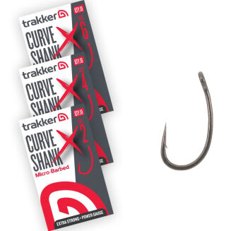 Haczyki Trakker Curve Shank XS Hooks Micro Barbed - 2 - 2