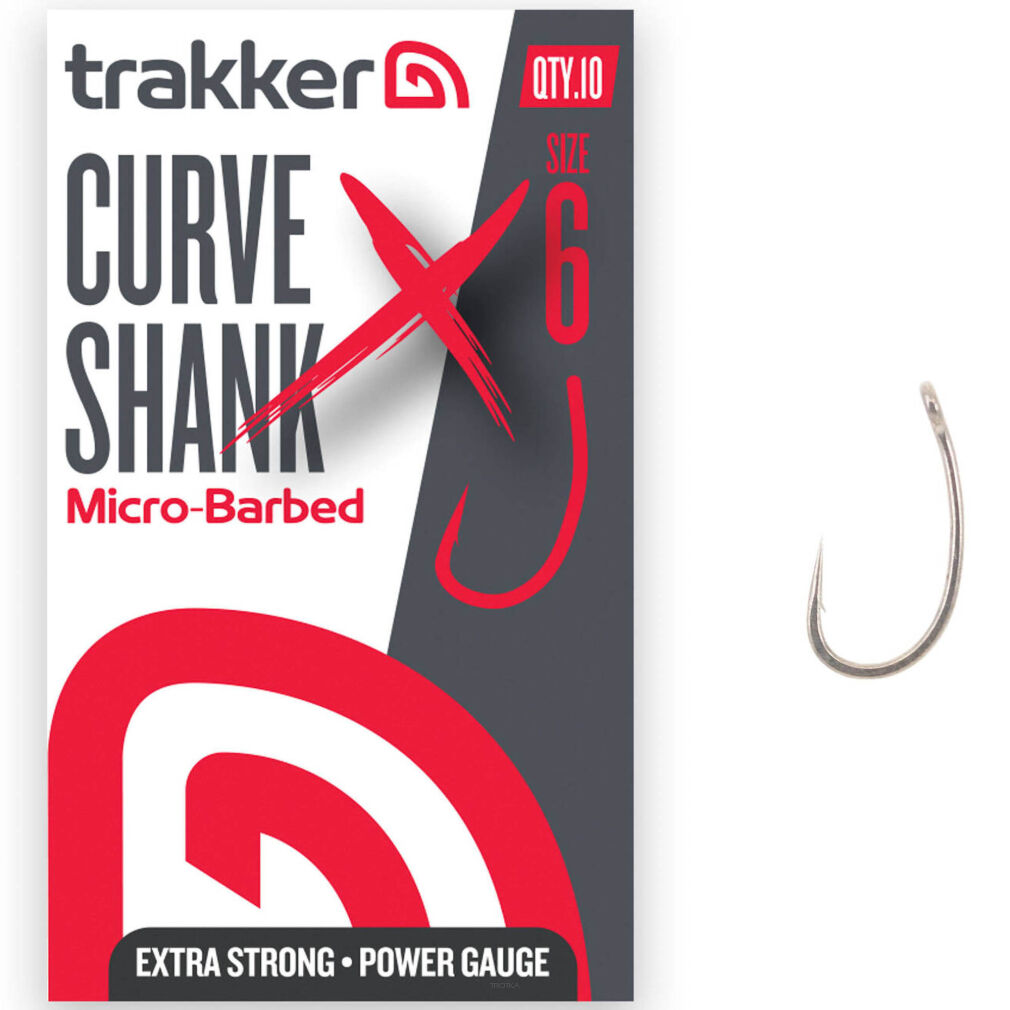 Haczyki Trakker Curve Shank XS Hooks Micro Barbed - 2