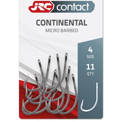 Haczyki JRC Contact Continental Carp Hooks 8 (11szt.)