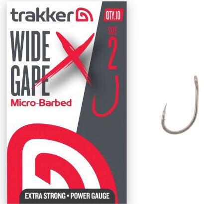 Haczyki Trakker Wide Gape XS Hooks Micro Barbed - 2