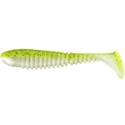 Berkley Flex Rib Shad 9cm Chartreuse