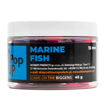 Kulki Ultimate Products Pop Up Marine Fish 15mm